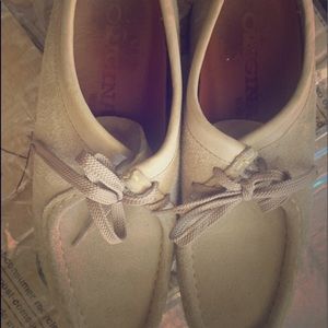 Woman’s wallabee shoes